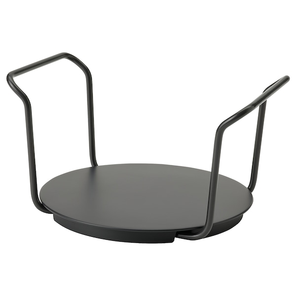 IKEA UPPDATERA plate holder, anthracite, 7 3/8-12 1/4 in, Ikea Ireland | 7840DAMFK