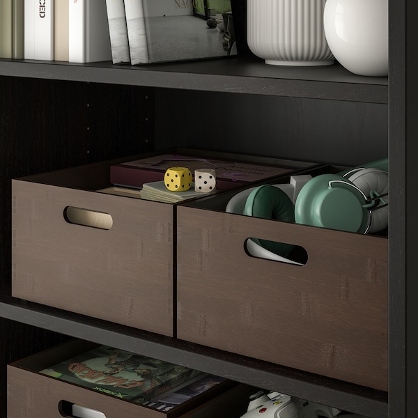 IKEA UPPDATERA storage box, 9 ½x12 ½x6 in Dark Bamboo, Ikea Ireland | 0273JCSUB