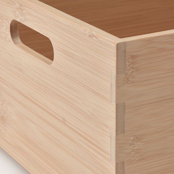IKEA UPPDATERA storage box, 9 ½x12 ½x6 in Light Bamboo, Ikea Ireland | 8109IMVWQ