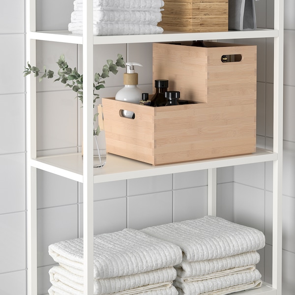IKEA UPPDATERA storage box, 9 ½x12 ½x6 in Light Bamboo, Ikea Ireland | 8109IMVWQ
