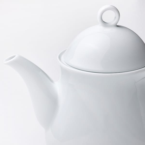 IKEA UPPLAGA teapot, white, 1.3 qt, Ikea Ireland | 0689JBFYS