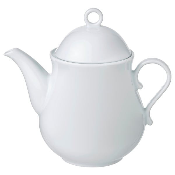 IKEA UPPLAGA teapot, white, 1.3 qt, Ikea Ireland | 0689JBFYS
