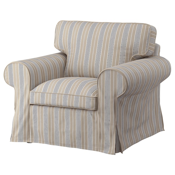 IKEA UPPLAND cover for armchair Karlshov Beige / Multicolor, Ikea Ireland | 0984BDZEV