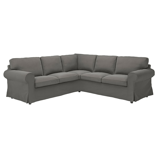 IKEA UPPLAND cover for sectional, 4-seat Hakebo Dark Gray, Ikea Ireland | 6803FAPKR