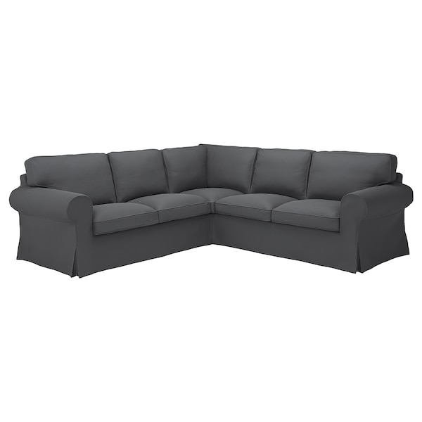 IKEA UPPLAND cover for sectional, 4-seat Kelinge Anthracite, Ikea Ireland | 2357XKRDY