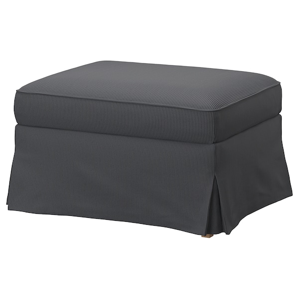 IKEA UPPLAND ottoman with storage Kelinge Anthracite, Ikea Ireland | 0746ZKBGP