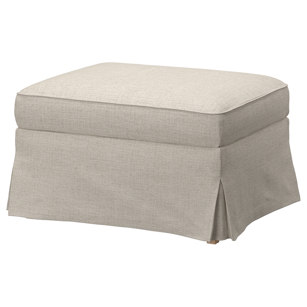 IKEA UPPLAND ottoman with storage Kilanda Light Beige, Ikea Ireland | 4608FCOEG