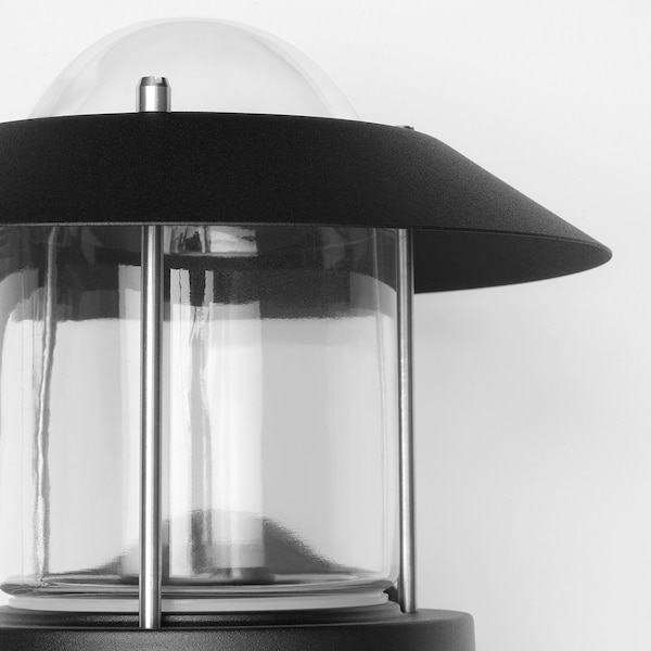 IKEA UPPLID wall lamp, outdoor black, 8 in, Ikea Ireland | 3201NTYIP