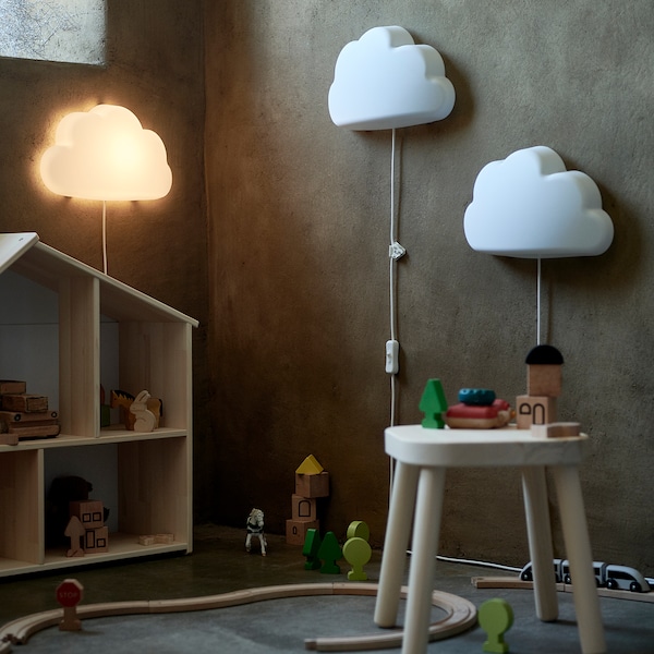 IKEA UPPLYST Cloud White LED Wall Lamp - Popular & Stylish, Ikea Ireland | 9026ZDRBN