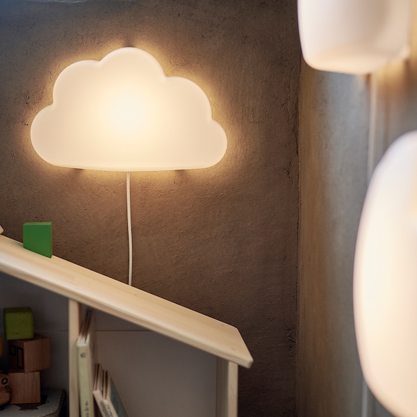 IKEA UPPLYST Cloud White LED Wall Lamp - Popular & Stylish, Ikea Ireland | 9026ZDRBN