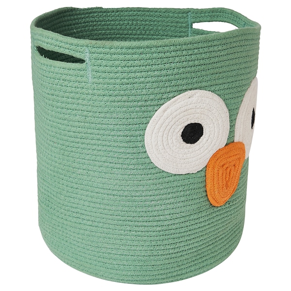 IKEA UPPSTÅ storage bag, braided/green, 13 ¾ in, Ikea Ireland | 5970UMLWI