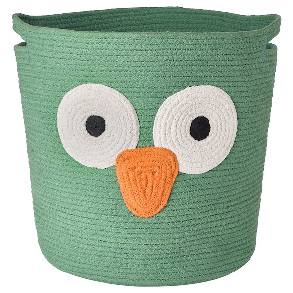 IKEA UPPSTÅ storage bag, braided/green, 13 ¾ in, Ikea Ireland | 5970UMLWI