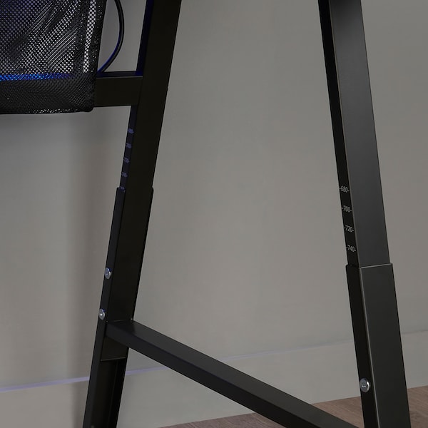 IKEA UTESPELARE gaming desk, 63x31 1/2 in Black, Ikea Ireland | 3916PTLQA