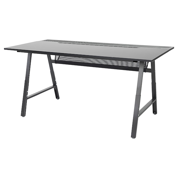 IKEA UTESPELARE gaming desk, 63x31 1/2 in Black, Ikea Ireland | 3916PTLQA