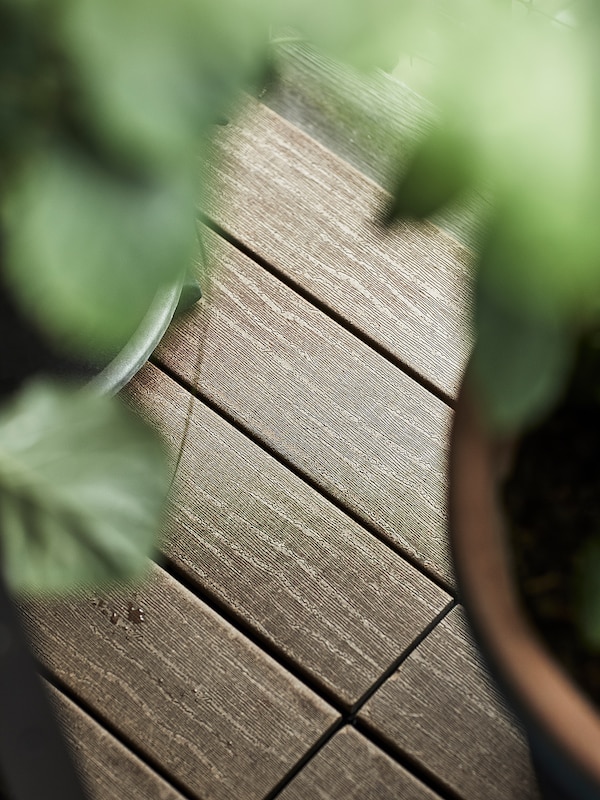 IKEA UTLÄNGAN decking, outdoor, 10 sq feet Brown, Ikea Ireland | 0172EABZD