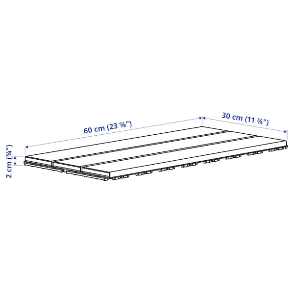 IKEA UTLÄNGAN decking, outdoor, 10 sq feet Brown, Ikea Ireland | 0172EABZD