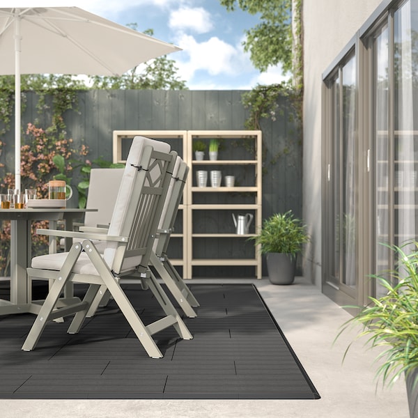 IKEA UTLÄNGAN decking, outdoor, 10 sq feet Gray Stained, Ikea Ireland | 2876MDZVS