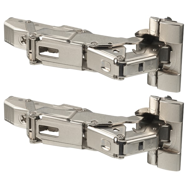 IKEA UTRUSTA Hinge w b-in damper for kitchen, 153 °, 2 pack 153 °, Ikea Ireland | 0837OBNER