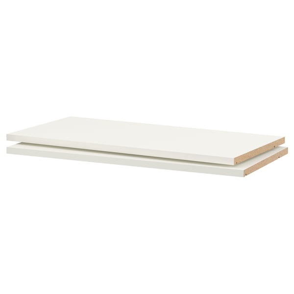 IKEA UTRUSTA shelf, 30x14 3/4 in, 2 pack White, Ikea Ireland | 0213RKWPZ