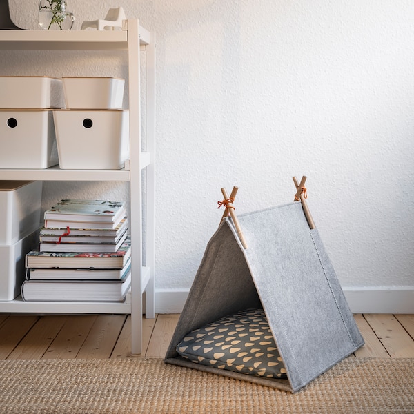 IKEA UTSÅDD cat house, gray/felt, Ikea Ireland | 3269DWPJT