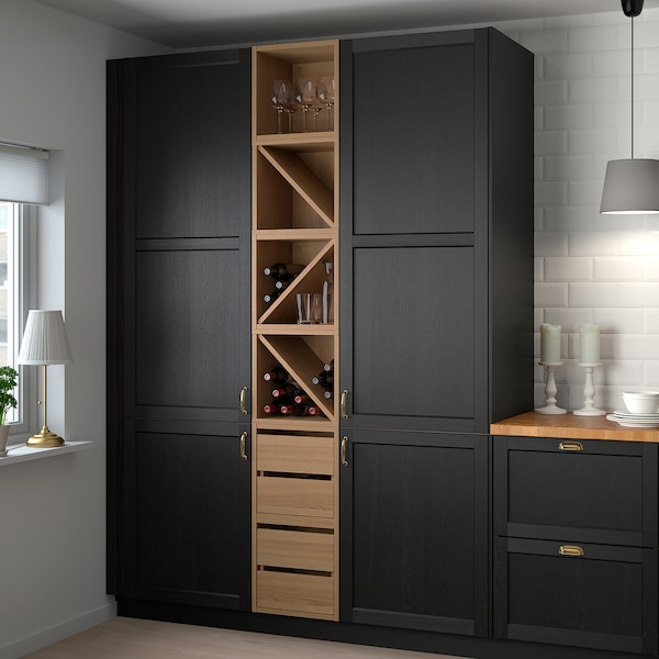 IKEA VADHOLMA Drawer unit, brown, stained ash, Ikea Ireland | 5613XGMOZ