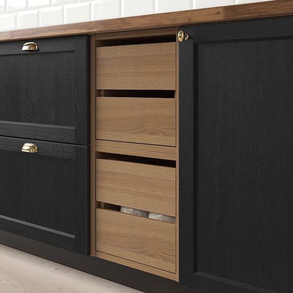 IKEA VADHOLMA Drawer unit, brown, stained ash, Ikea Ireland | 5613XGMOZ