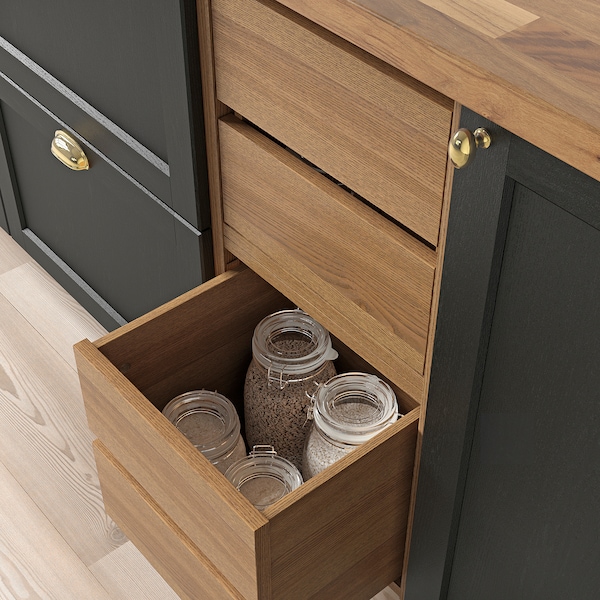 IKEA VADHOLMA Drawer unit, brown, stained ash, Ikea Ireland | 5613XGMOZ