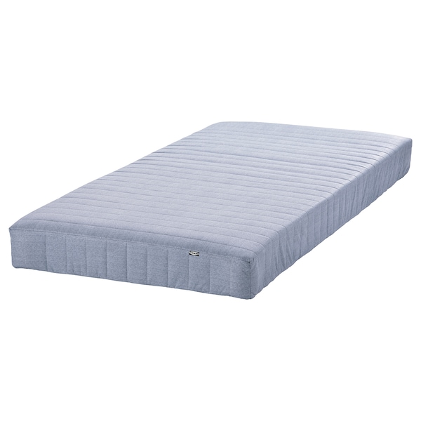 IKEA VADSÖ spring mattress, Twin Firm / Light Blue, Ikea Ireland | 0529MQLCI