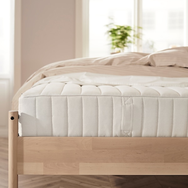 IKEA VALEVÅG pocket spring mattress, firm, Queen White, Ikea Ireland | 2059GUVBZ