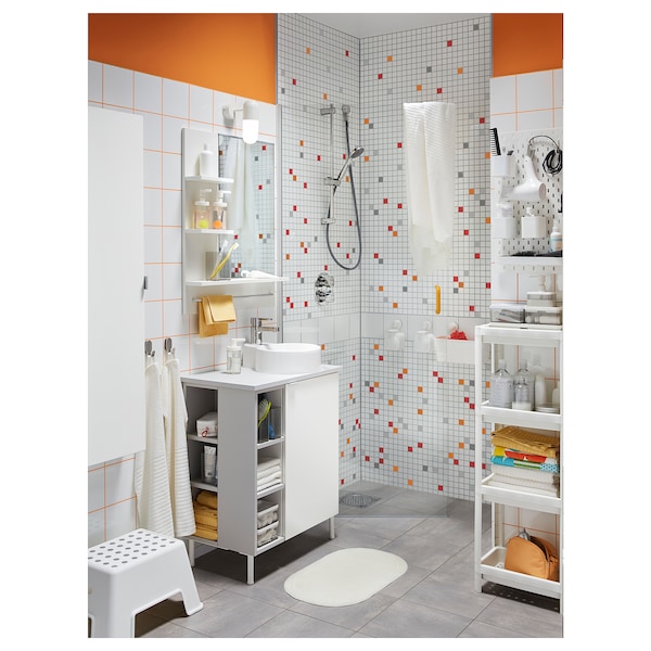 IKEA VALLAMOSSE riser rail with hand shower/outlet, chrome plated, Ikea Ireland | 6835REZHL