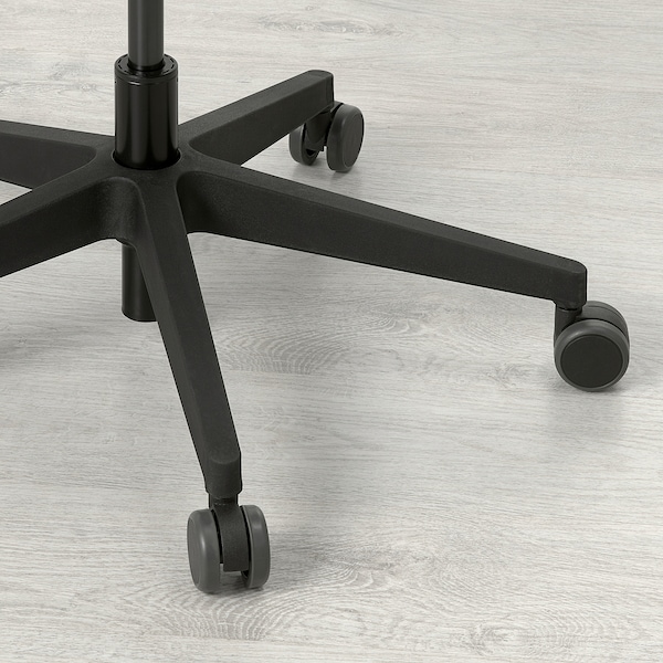 IKEA VALLFJÄLLET office chair, Gunnared gray, Ikea Ireland | 1562XAVJS
