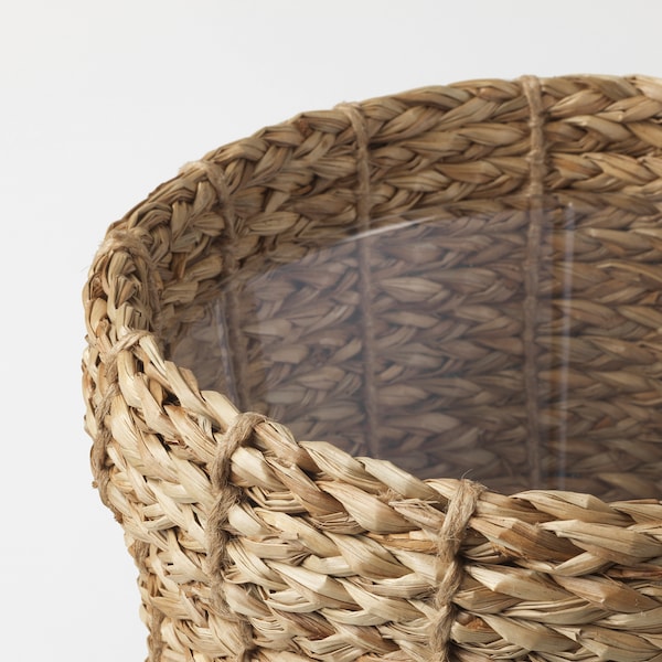 IKEA VALLMOFRÖN plant pot, seagrass, 7 ½ in, Ikea Ireland | 4183RCFXS