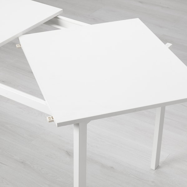 IKEA VANGSTA / ADDE table and 6 chairs, white/white, 47 1/4/70 7/8 in, Ikea Ireland | 8046DQFSI