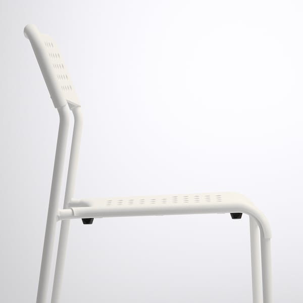 IKEA VANGSTA / ADDE table and 6 chairs, white/white, 47 1/4/70 7/8 in, Ikea Ireland | 8046DQFSI