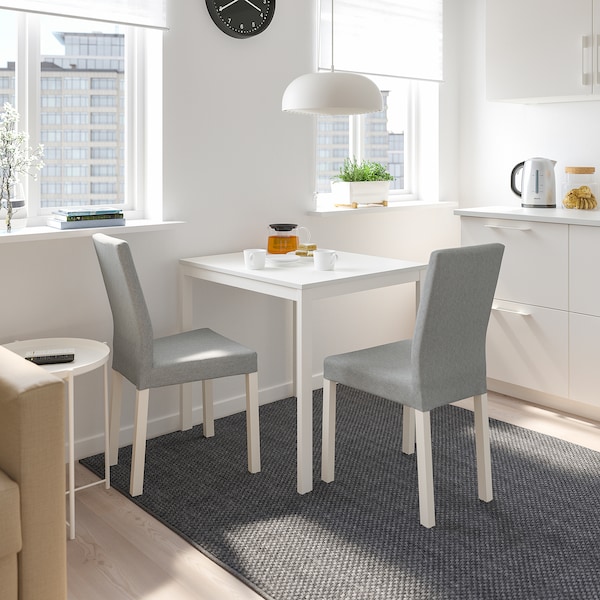 IKEA VANGSTA extendable table, white, 31 1/2/47 1/4x27 1/2 in, Ikea Ireland | 8541DFLWC