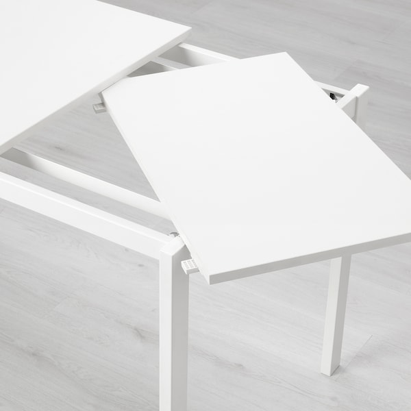 IKEA VANGSTA extendable table, white, 31 1/2/47 1/4x27 1/2 in, Ikea Ireland | 8541DFLWC
