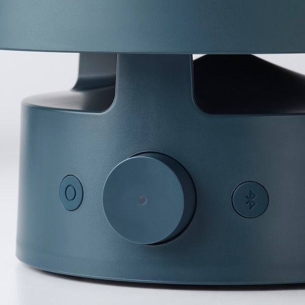 IKEA VAPPEBY bluetooth speaker lamp, outdoor/blue Blue, Ikea Ireland | 8176FULTR