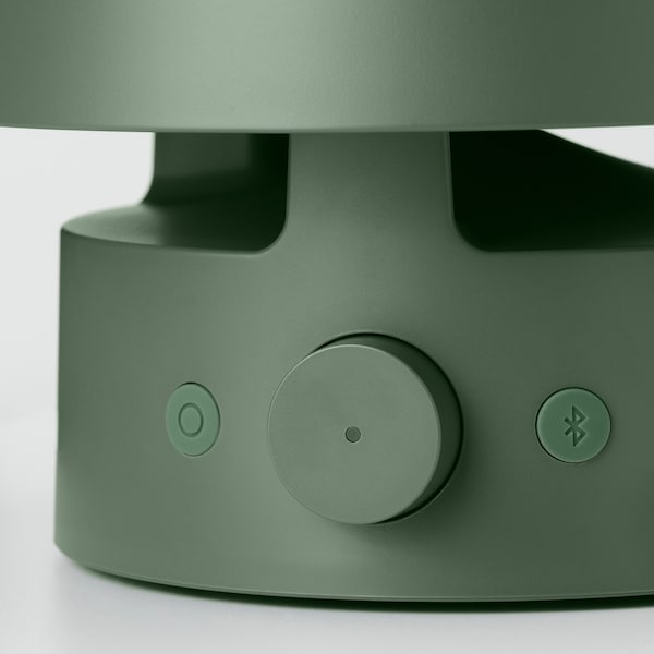 IKEA VAPPEBY bluetooth speaker lamp, outdoor/green Green, Ikea Ireland | 7596UNBET