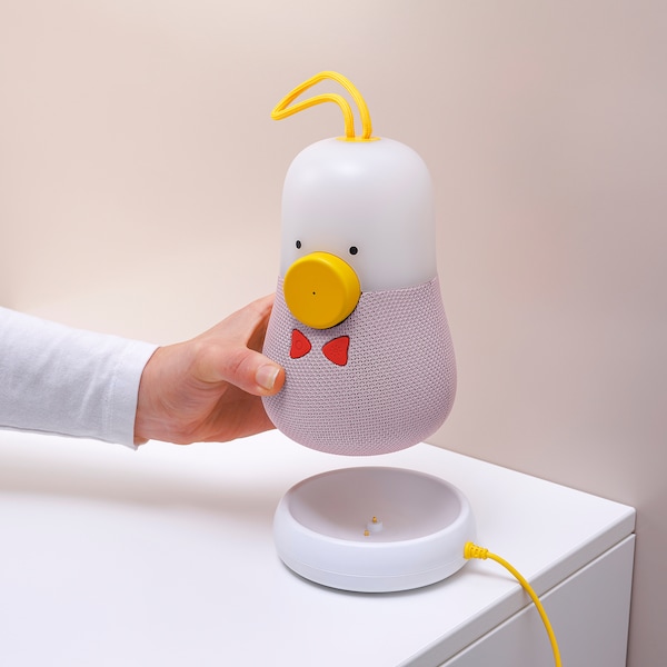 IKEA VAPPEBY bluetooth speaker, peanut shape/pink Pink, Ikea Ireland | 3604FVNBR
