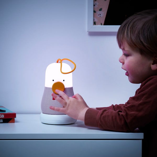 IKEA VAPPEBY bluetooth speaker, peanut shape/pink Pink, Ikea Ireland | 3604FVNBR