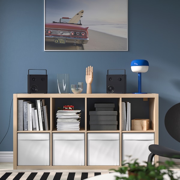 IKEA VAPPEBY bluetooth speakers/set of 2 gen 3, 8x8 in Black, Ikea Ireland | 2375GLMQI