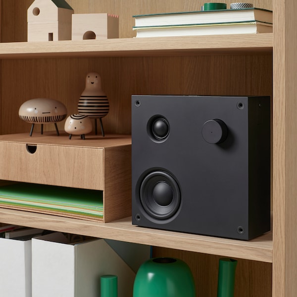 IKEA VAPPEBY bluetooth speakers/set of 2 gen 3, 8x8 in Black, Ikea Ireland | 2375GLMQI