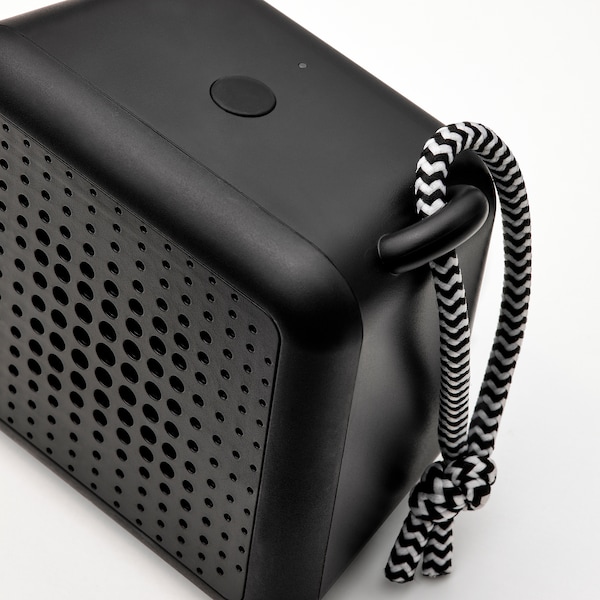 IKEA VAPPEBY bluetooth speakers/set of 2 waterproof Black, Ikea Ireland | 5091SAZFK