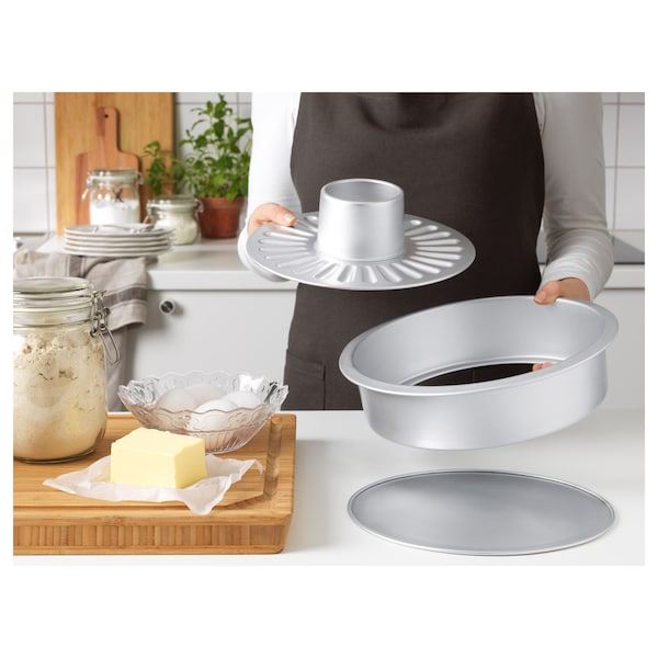 IKEA VARDAGEN cake pan, silver color, Ikea Ireland | 3815PDHWK