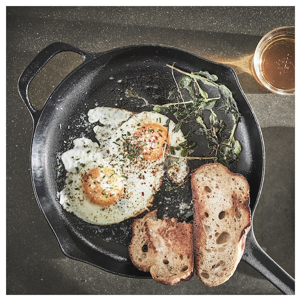 IKEA VARDAGEN frying pan, 11 in Cast Iron, Ikea Ireland | 7954ZYGTQ
