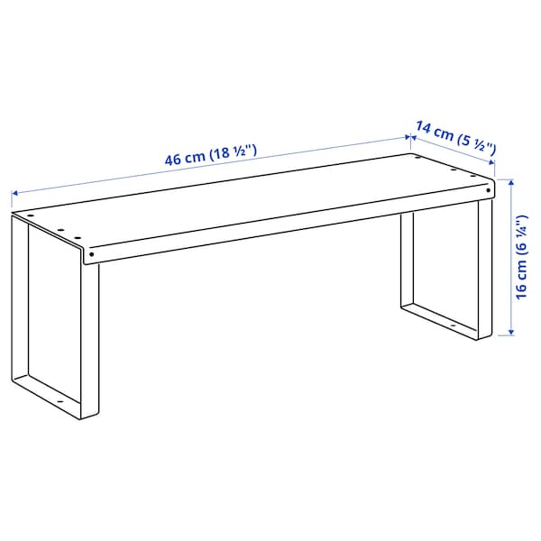 IKEA VARIERA shelf insert, white, 17 7/8x5 1/2x6 1/4 in, Ikea Ireland | 6802TLUEG