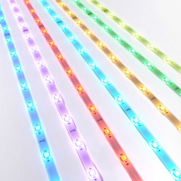 IKEA VATTENSTEN LED light strip, multicolor, 118 in, Ikea Ireland | 4659ABSYG