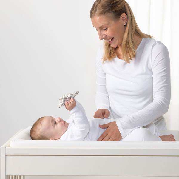 IKEA VÄDRA changing pad, 18 7/8x29 1/8 in, Ikea Ireland | 8125VXELB