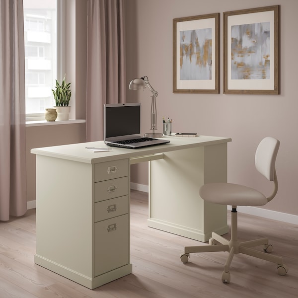 IKEA VEBJÖRN desk, beige, 55 1/8x23 5/8 in, Ikea Ireland | 3265SADPM