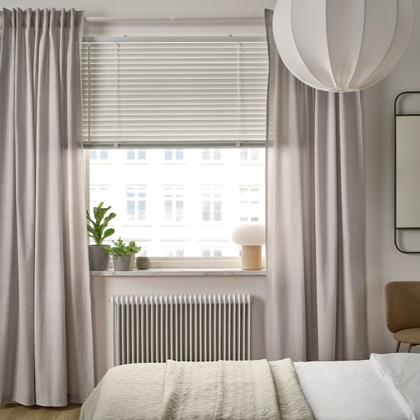 IKEA VECKLARFLY Venetian blind, white, 48x61 in, Ikea Ireland | 7149UTXZI